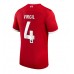 Liverpool Virgil van Dijk #4 Domácí Dres 2023-24 Krátkým Rukávem